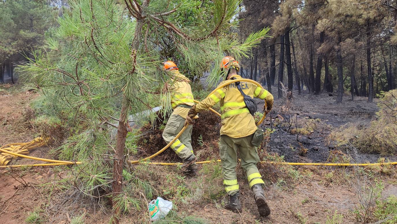 Incendio en Gata