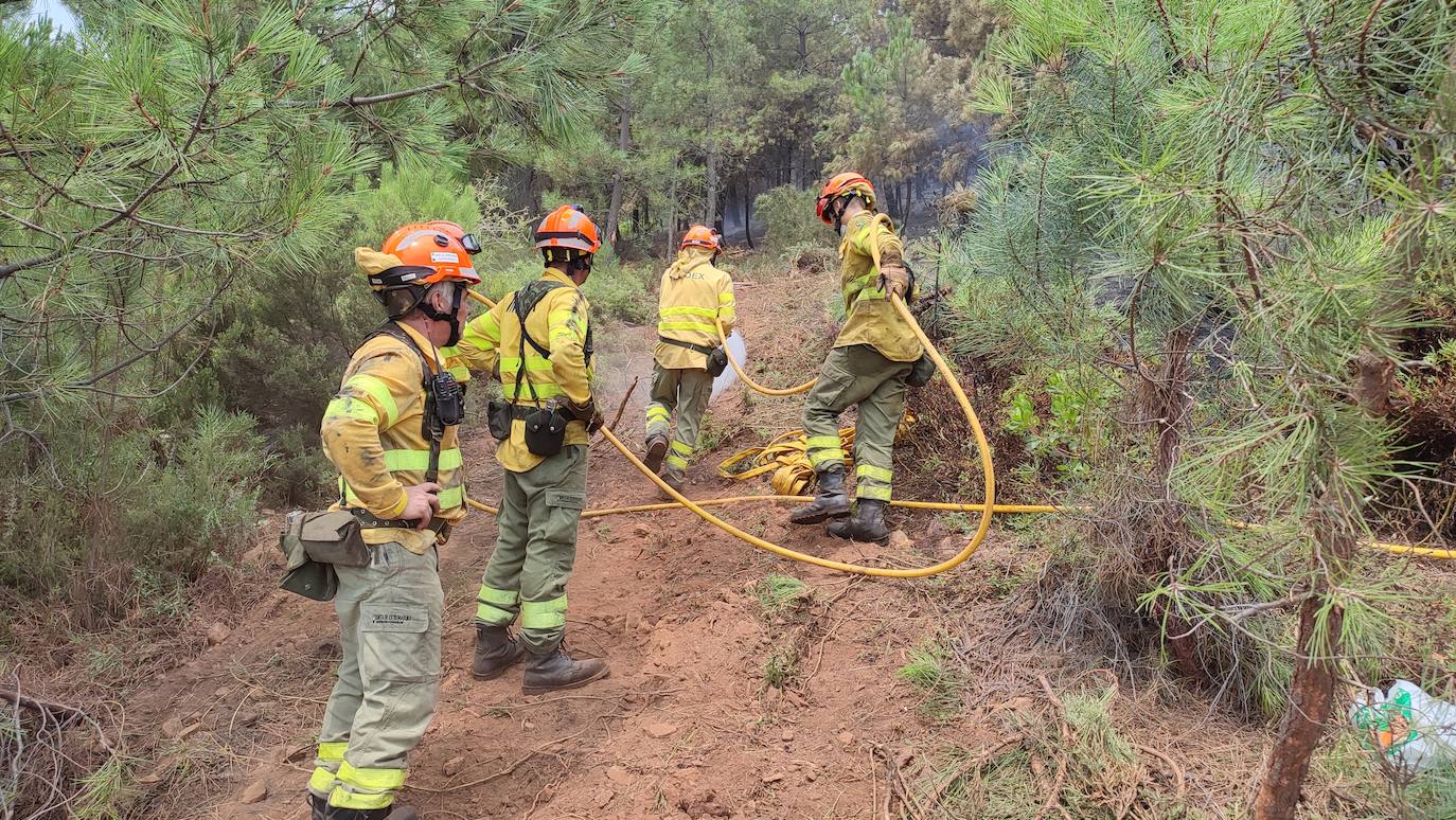 Incendio en Gata