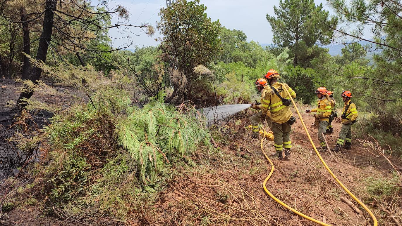 Fotos: El incendio de Sierra de Gata en imágenes