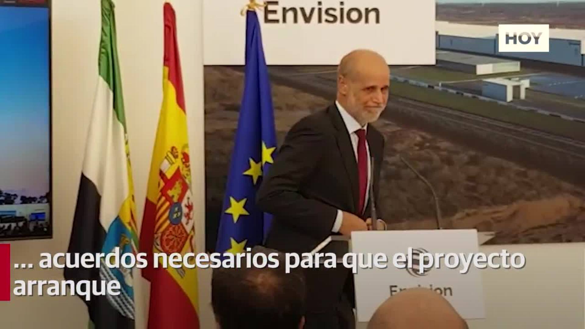 La gigafactoría de baterías de litio empezará a operar en Extremadura en 2025