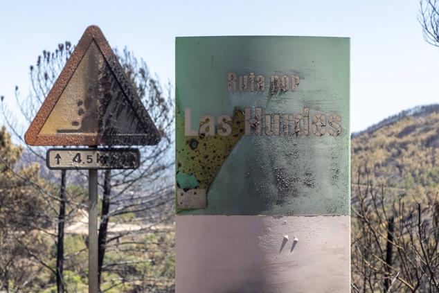 Fotos: Zona cero del incendio de Las Hurdes