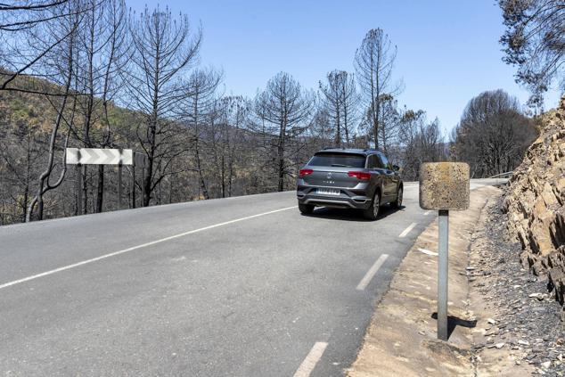 Fotos: Zona cero del incendio de Las Hurdes