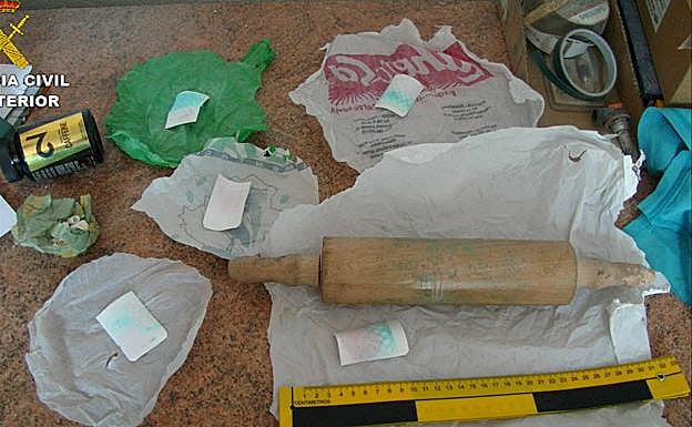 Detenidos un hombre y una mujer por tráfico de drogas en Montehermoso