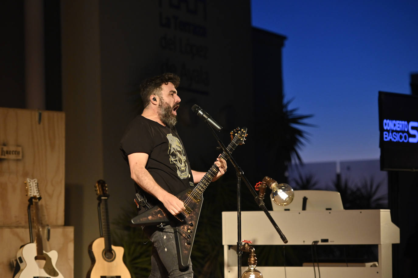 Fotos: El concierto de Huecco en la Terraza del Teatro López de Ayala, en imágenes