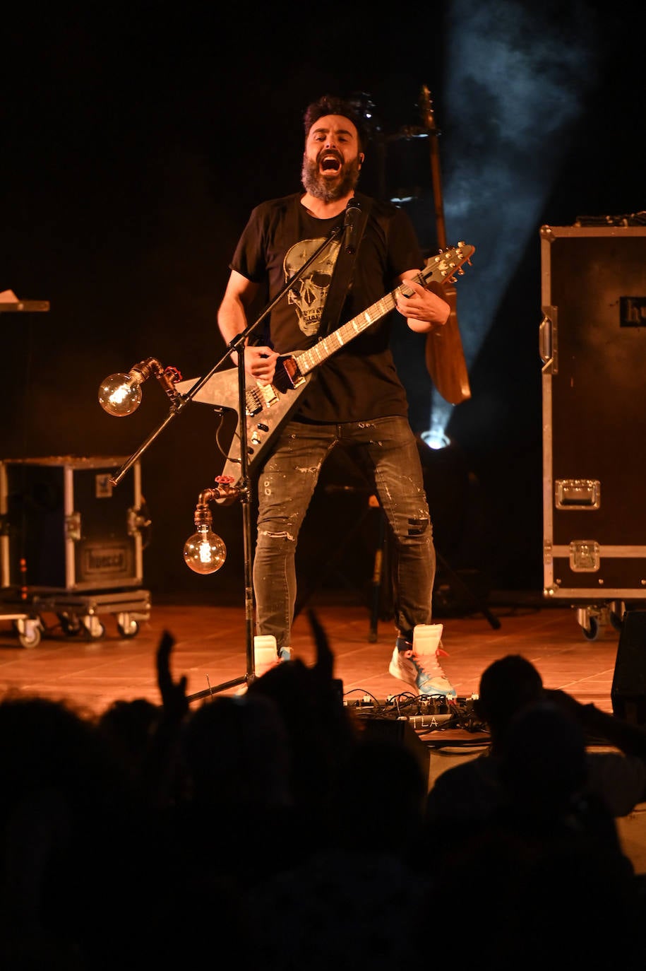 Fotos: El concierto de Huecco en la Terraza del Teatro López de Ayala, en imágenes