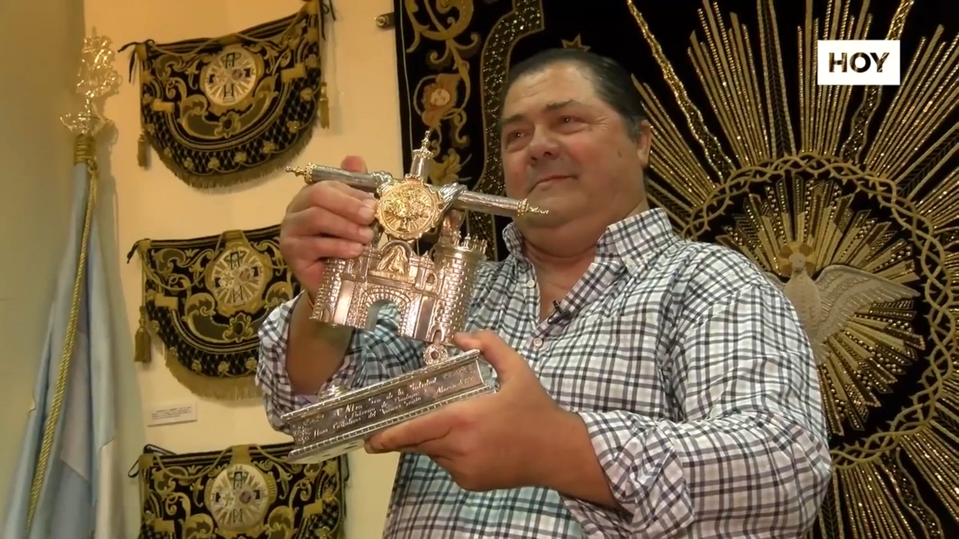 La última levantá de ‘El Chupy’ a la Virgen de la Soledad