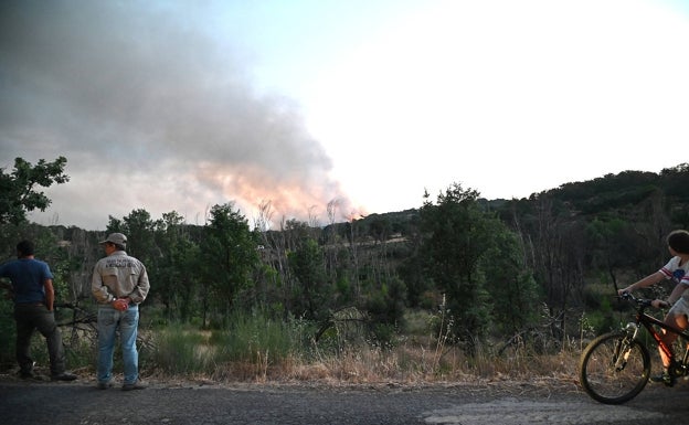 El incendio de Villanueva de la Vera se da por estabilizado