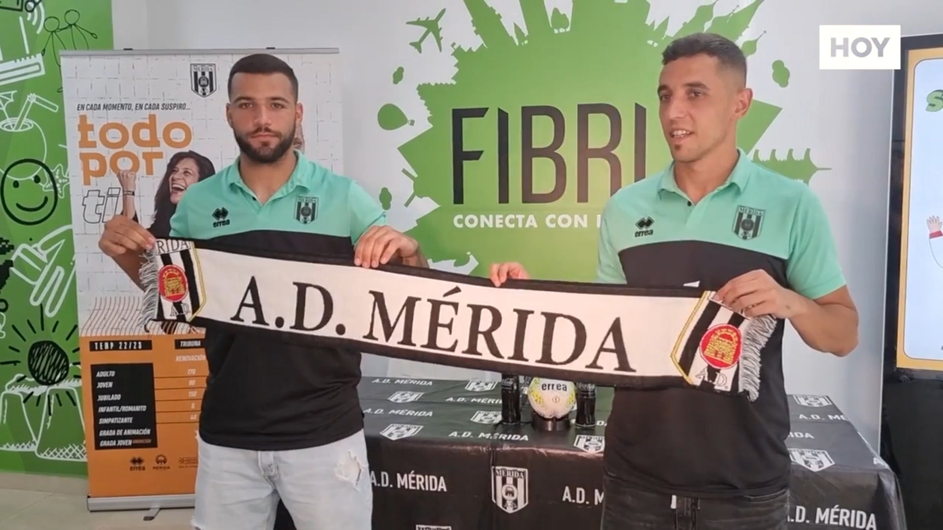 Nando Copete y Carlos Cinta desembarcan en el Mérida