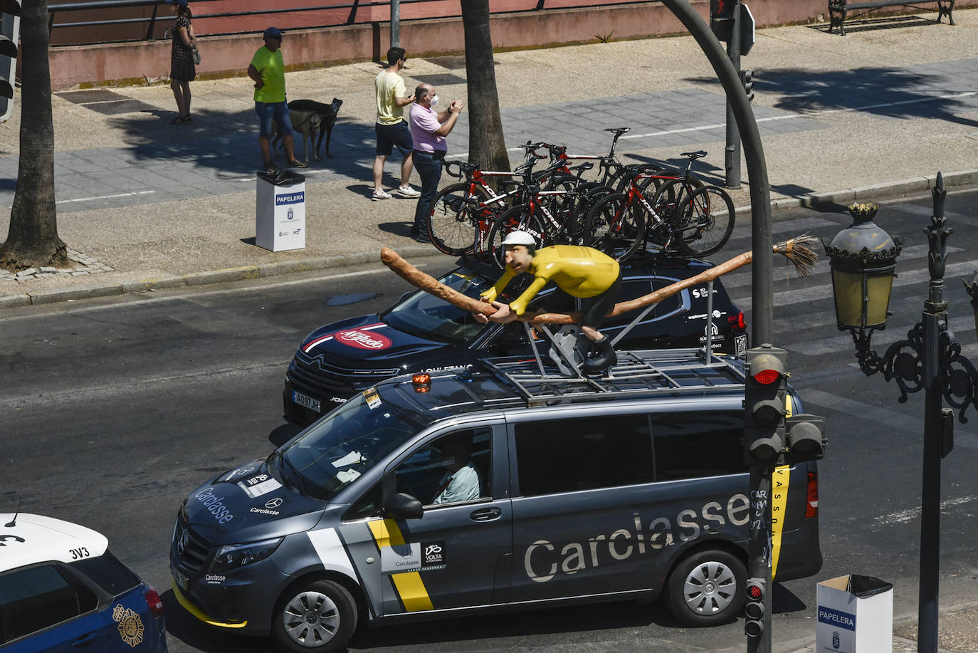 Fotos: La Vuelta a Portugal pasa por Badajoz