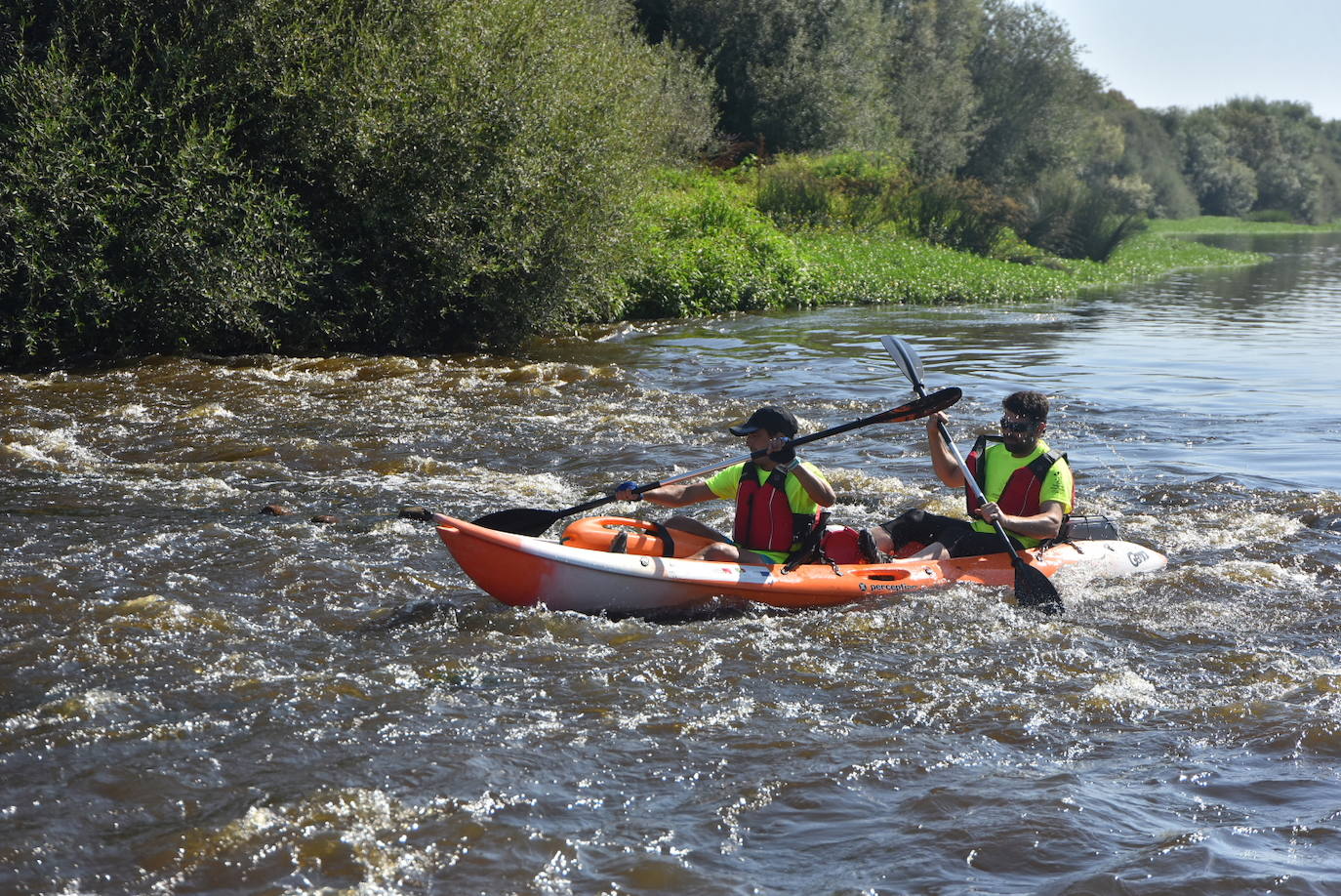 Fotos: Descenso en piragua río Alagón