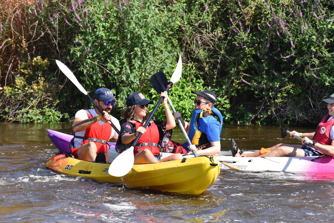 Fotos: Descenso en piragua río Alagón
