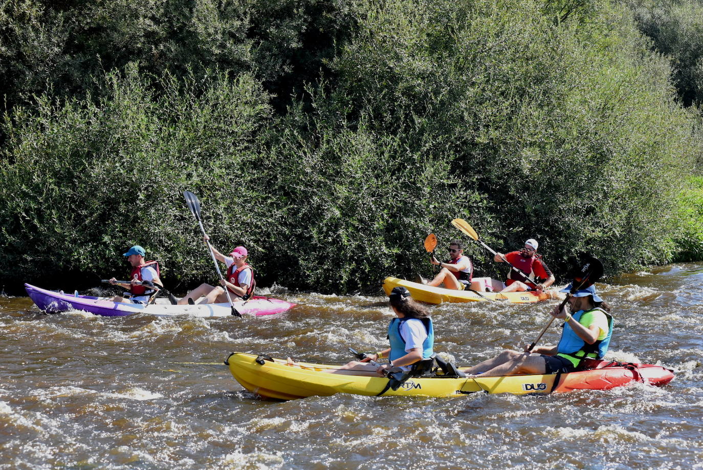 Fotos: Descenso en piragua río Alagón