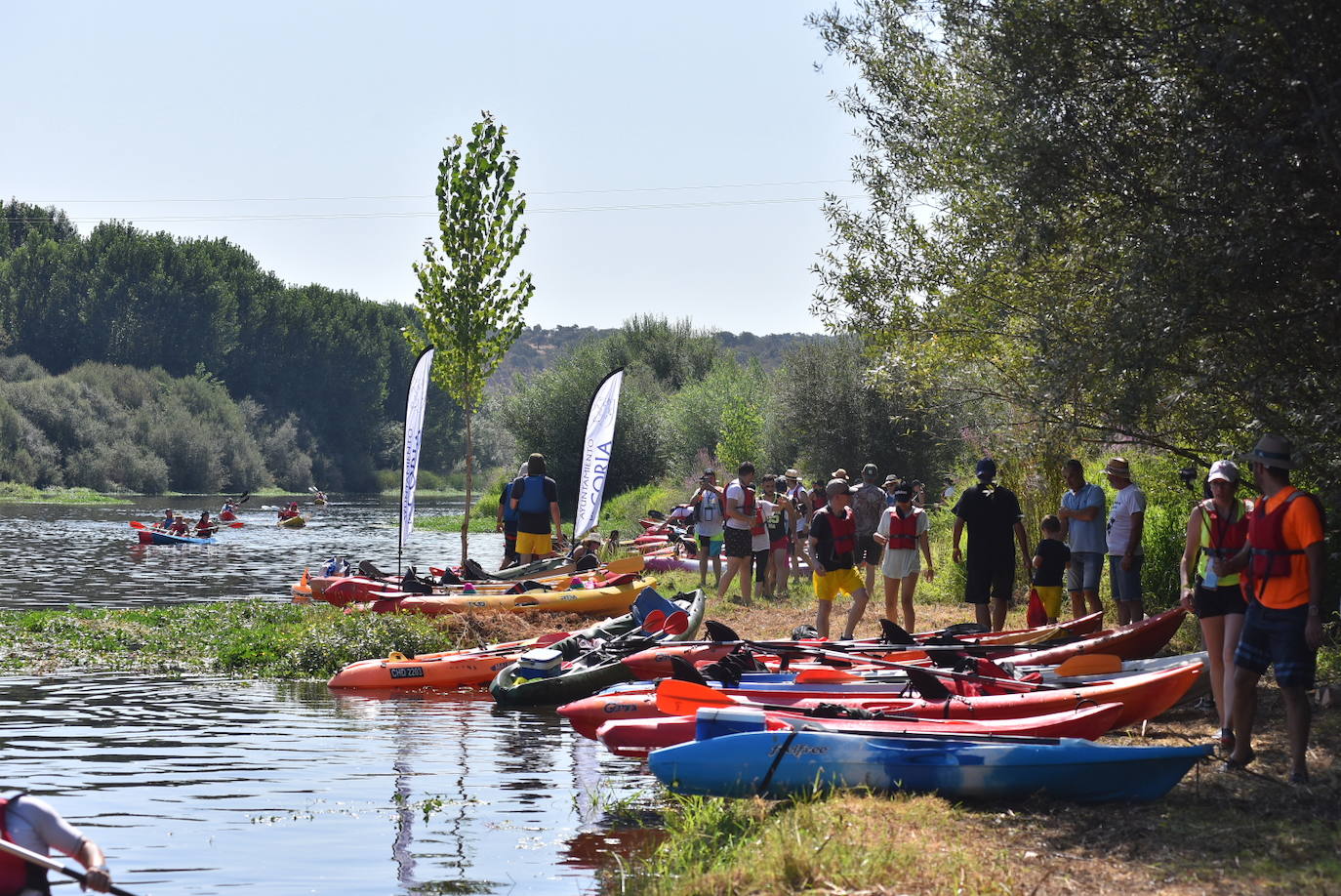 Fotos: Descenso en piragua río Alagón