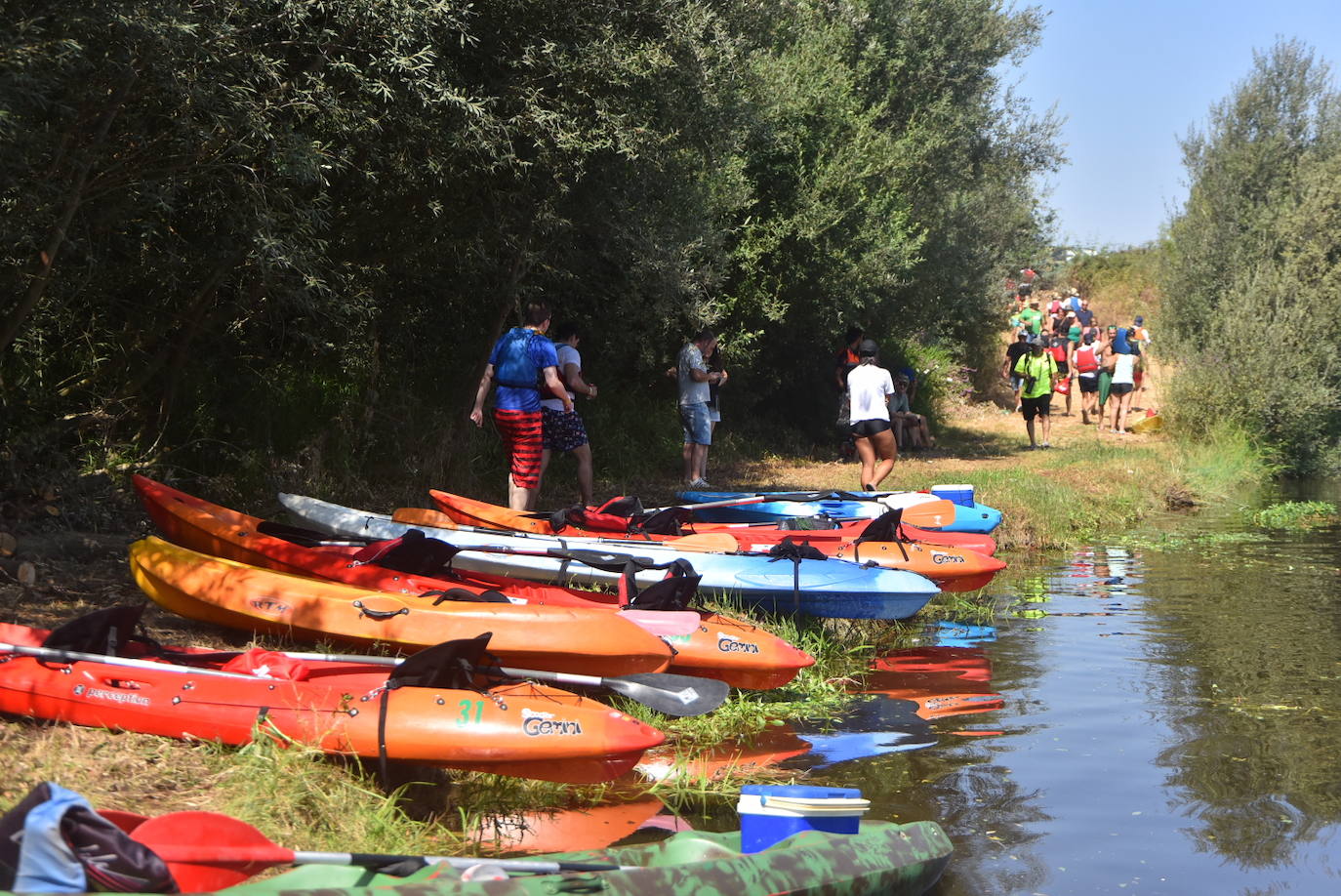 Fotos: Descenso en piragua río Alagón