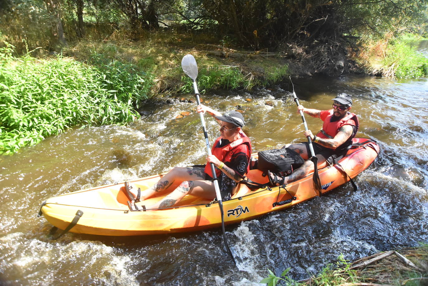 Fotos: Descenso en piragua río Alagón