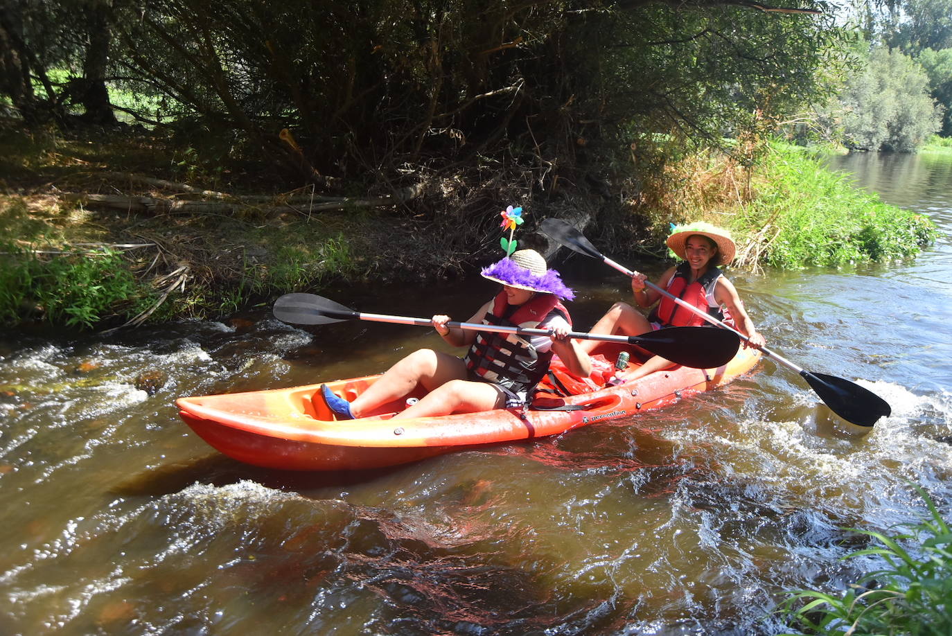 Fotos: Descenso en piragua río Alagón