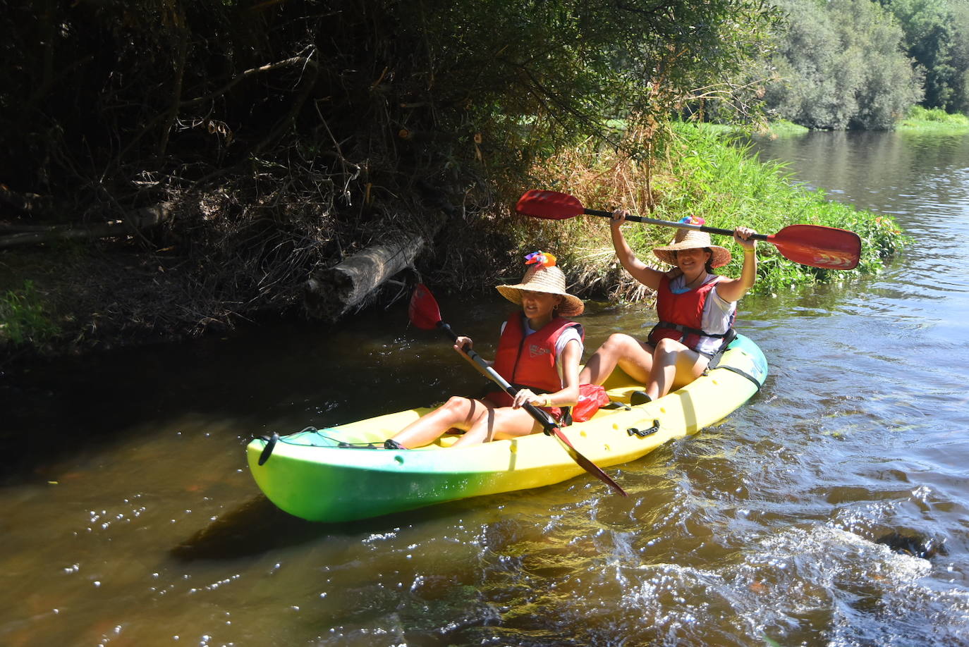 Fotos: Descenso en piragua río Alagón