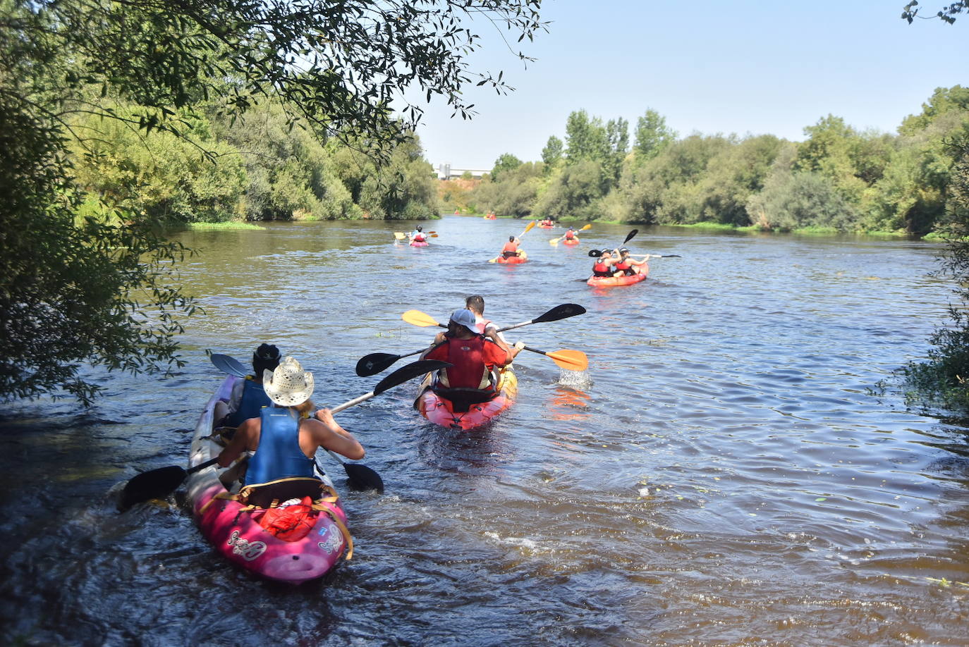 Fotos: Descenso en piragua río Alagón