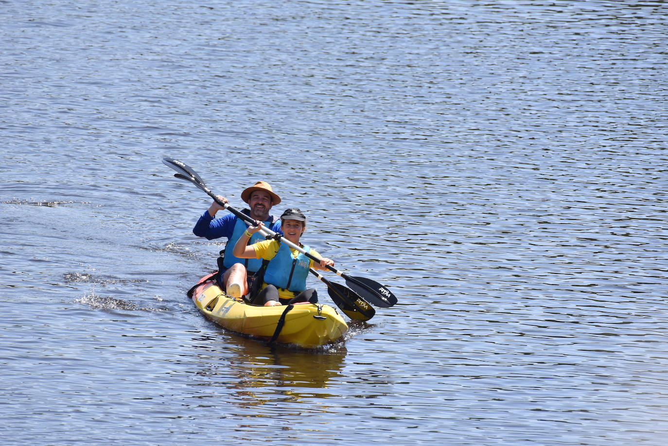 Fotos: Descenso en piragua río Alagón