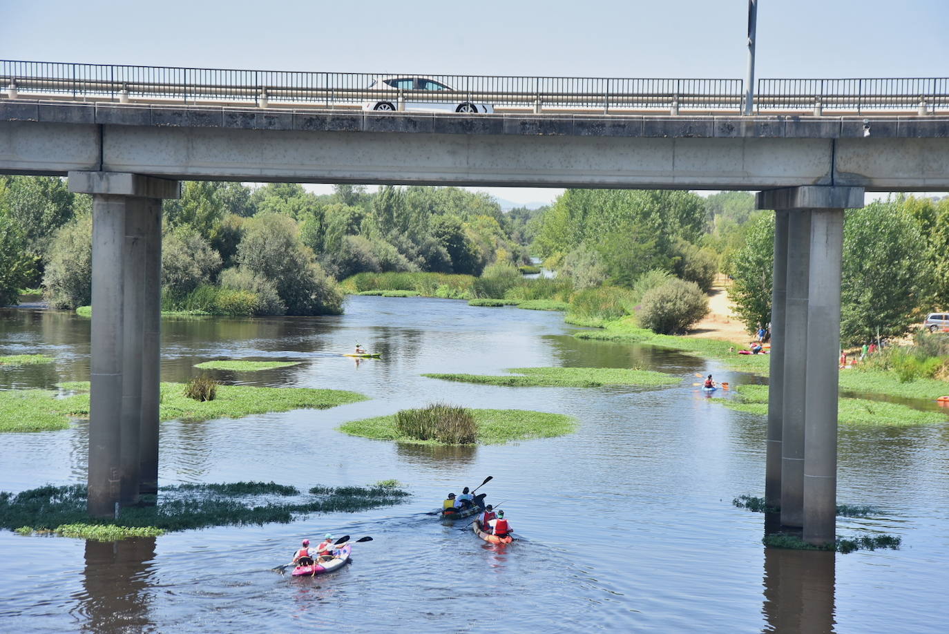Fotos: Descenso en piragua río Alagón