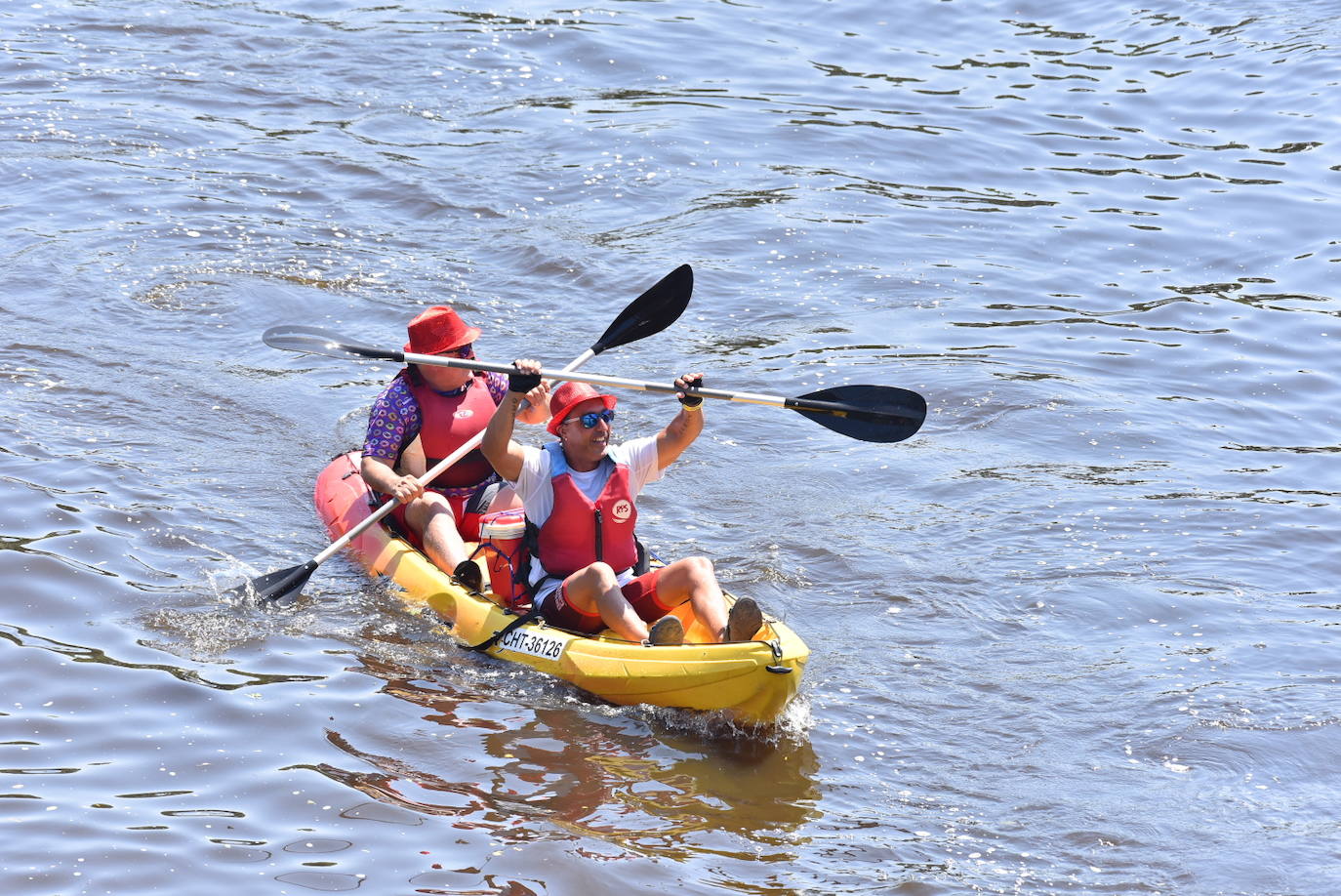 Fotos: Descenso en piragua río Alagón