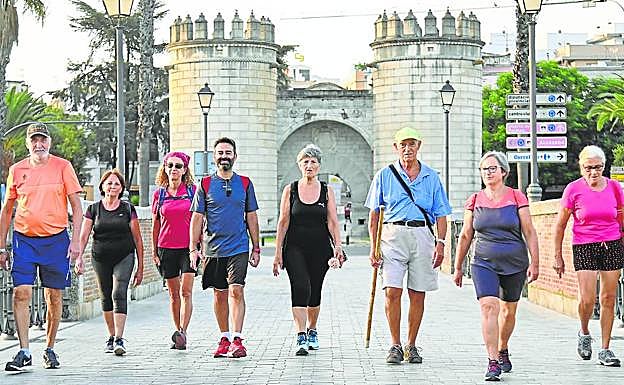 Caminatas para los más mayores de Badajoz