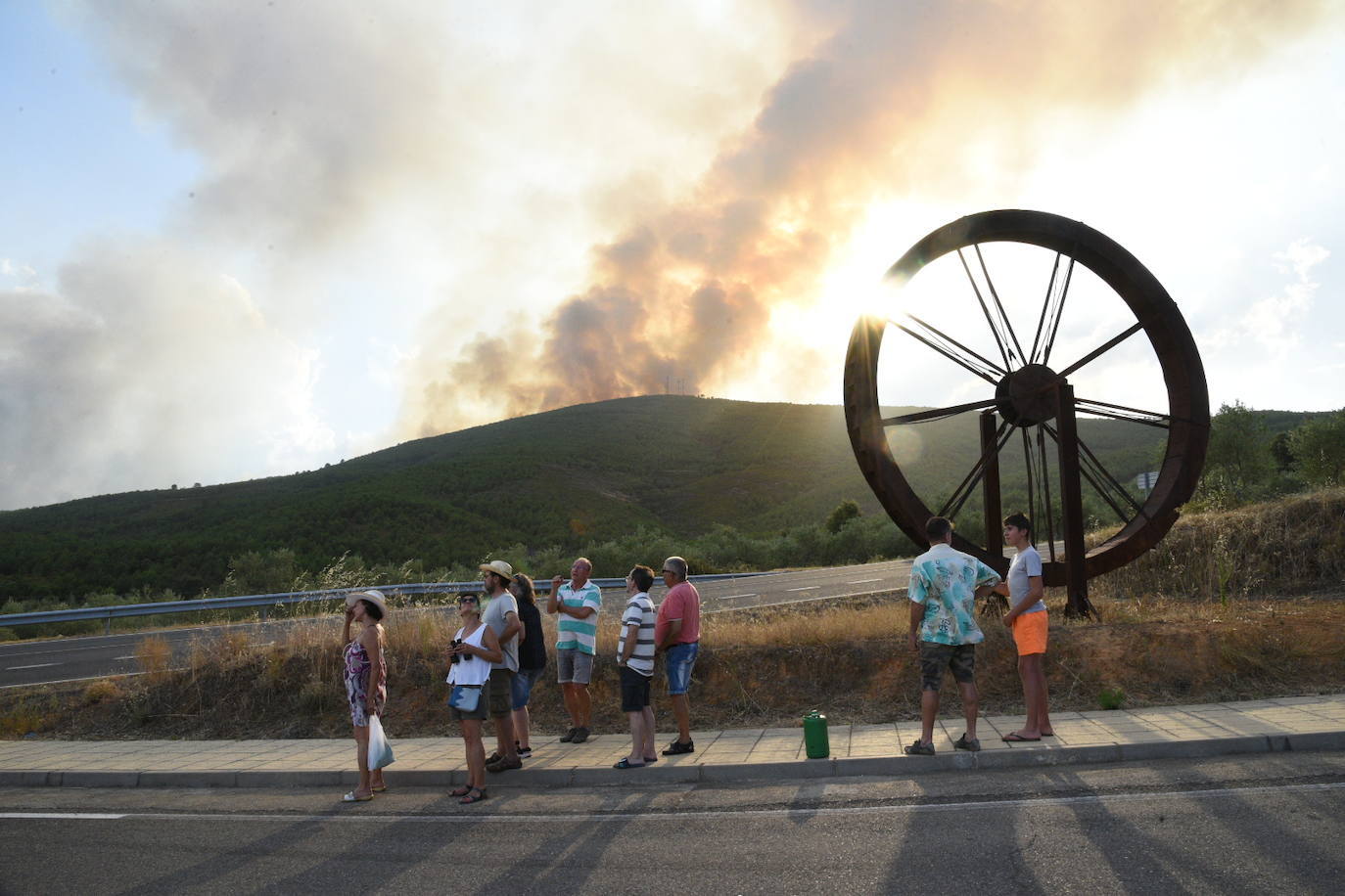 Fotos: El fuego se ceba con la Sierra de Gata