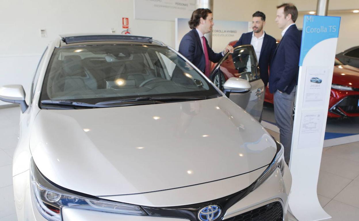 Imagen de archivo de un concesionario. 
