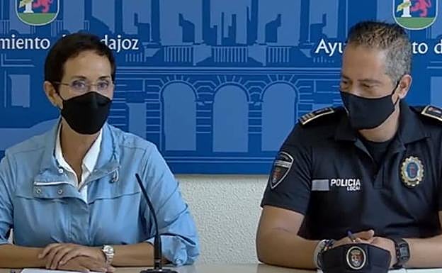 María José Solana y Rubén Muñoz, en una imagen de archivo. 