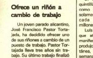 Un riñón por un contrato