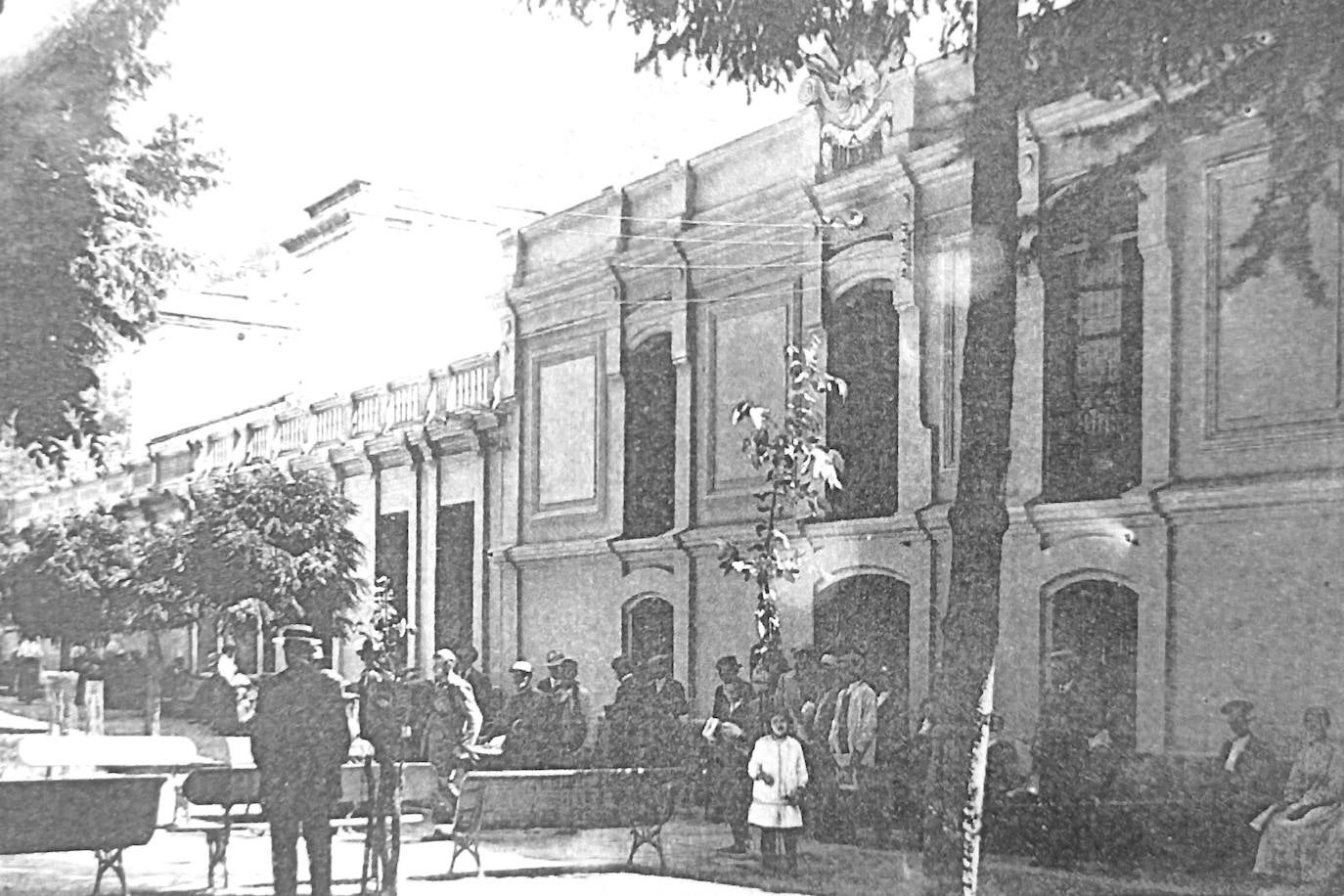 Fotografía antigua del Balneario.
