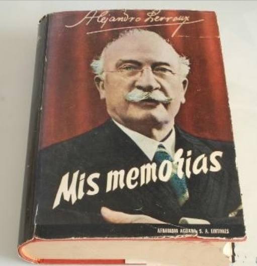 Libro 'Mis Memorias' de Alejandro Lerroux.