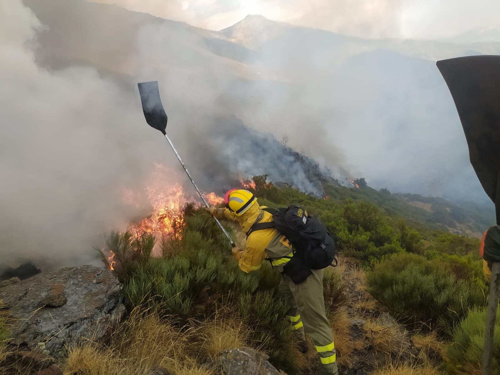 Fotos: Imágenes del incendio declarado en Tornavacas