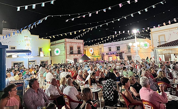 Alconchel hace dos fines de semana. 