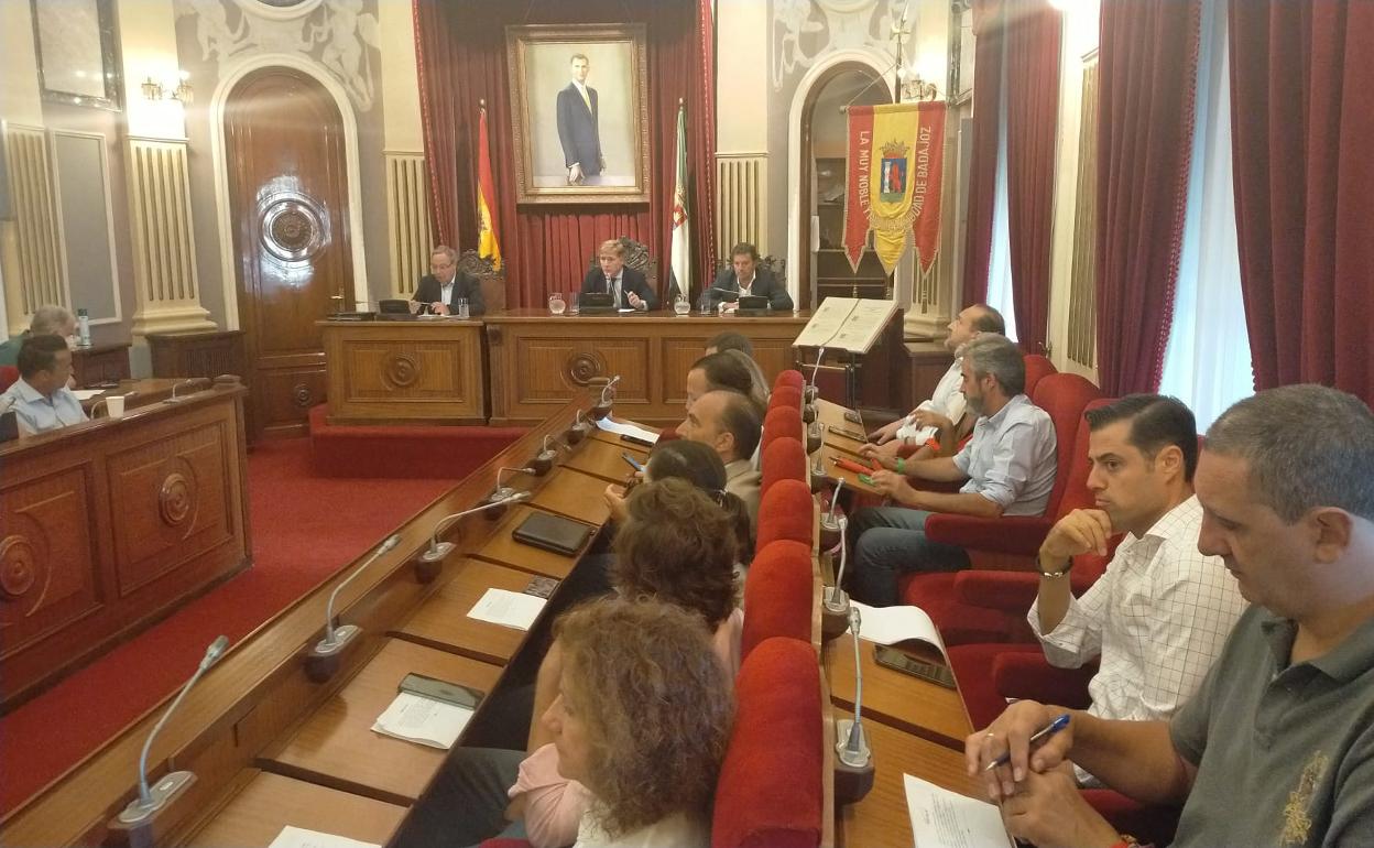 El pleno, reunido este 1 de septiembre.