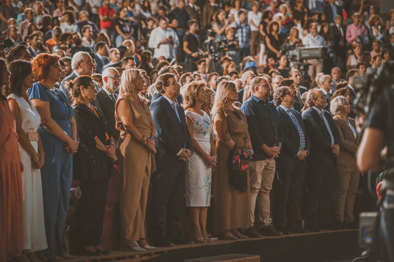 Fotos: Acto de entrega de las Medallas de Extremadura en el Teatro Romano