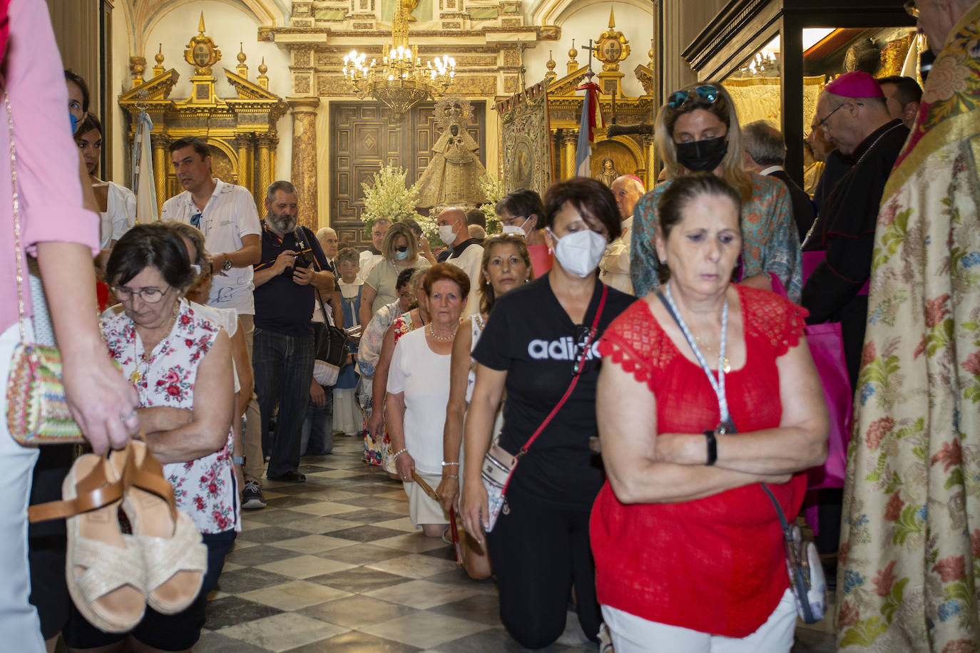 Fotos: Guadalupe vive su fiesta grande sin restricciones y recupera su procesión por el claustro mudéjar