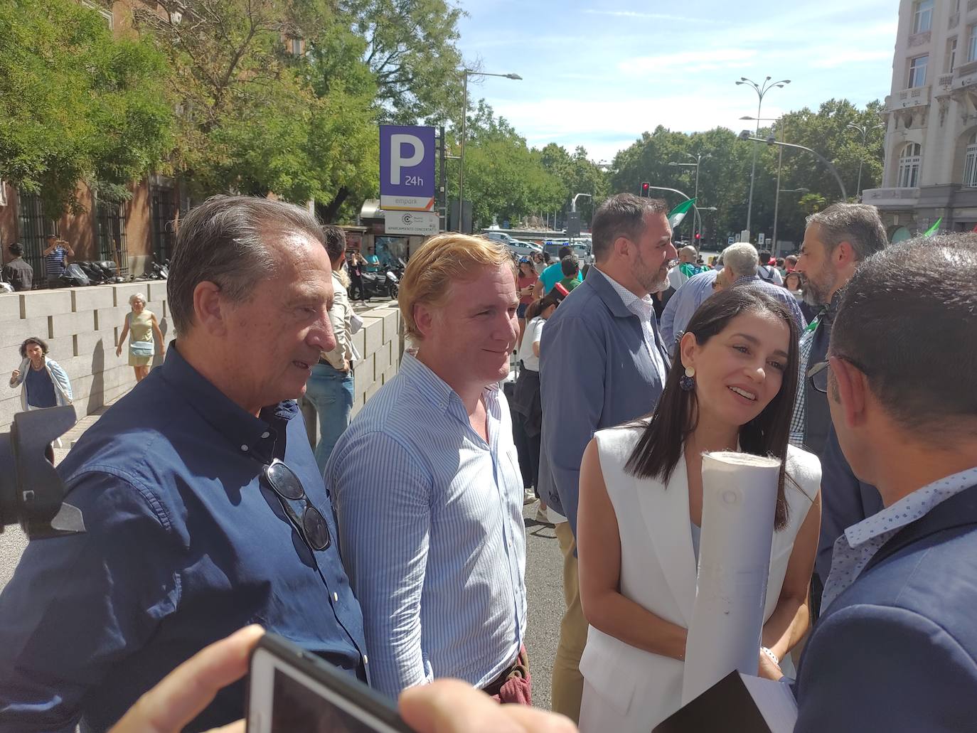 Fotos: La manifestación en Madrid por un tren digno para Extremadura