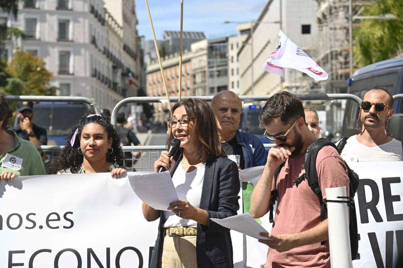 Fotos: La manifestación en Madrid por un tren digno para Extremadura