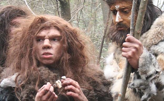 Imagen del documental «El código genético neandertal».