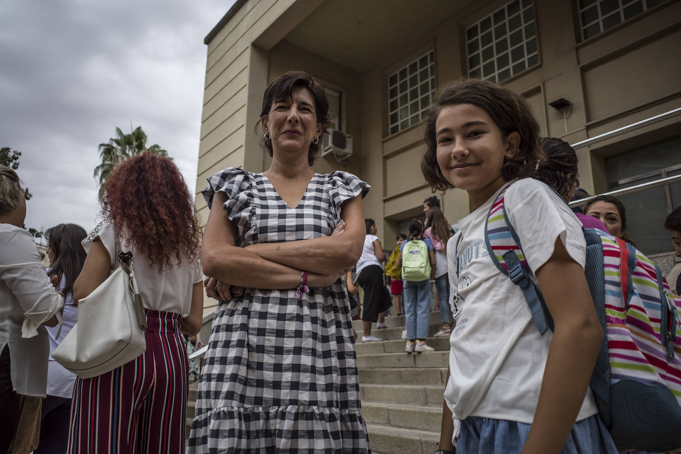 Vuelta al colegio en Badajoz. 