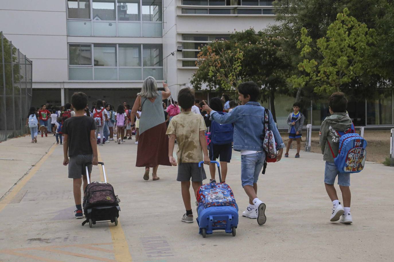 Vuelta al colegio en Mérida.