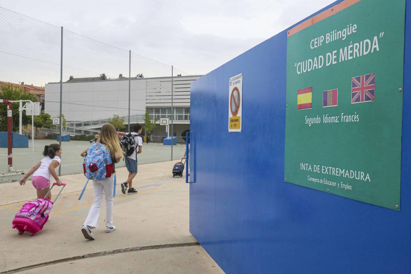 Vuelta al colegio en Mérida.