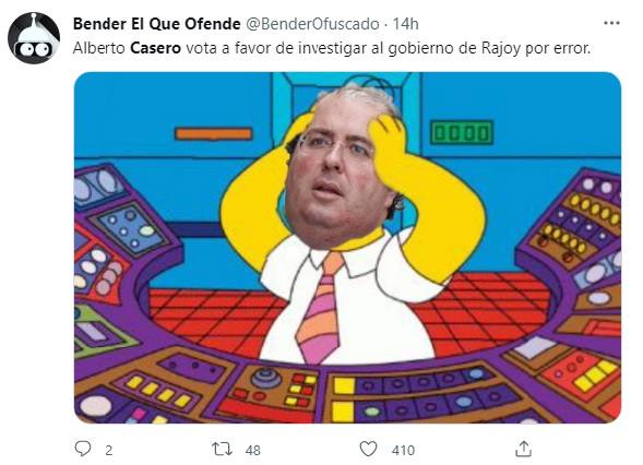 Fotos: Casero vuelve a inundar las redes de &#039;memes&#039; tras equivocarse otra vez en una votación del Congreso