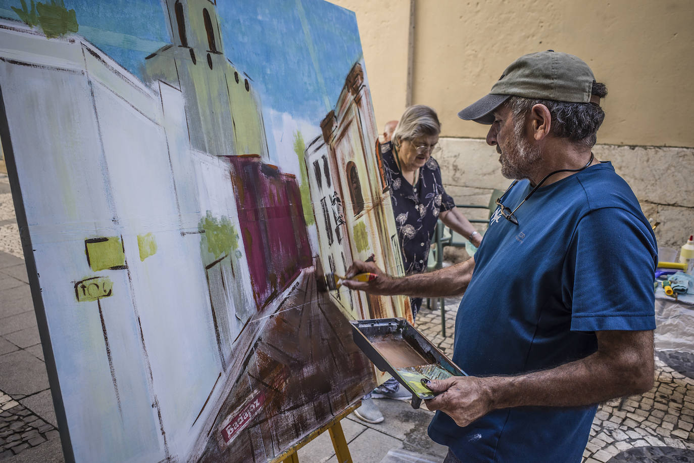 Fotos: El Badajoz más monumental se hace cuadro