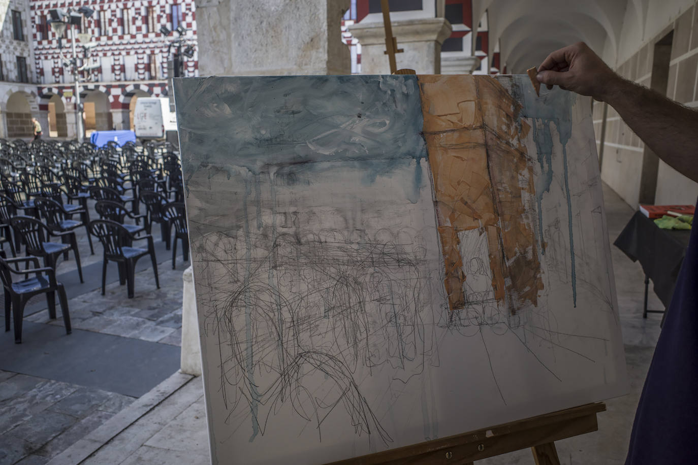 Fotos: El Badajoz más monumental se hace cuadro