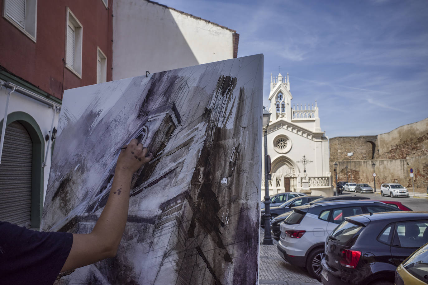 Fotos: El Badajoz más monumental se hace cuadro