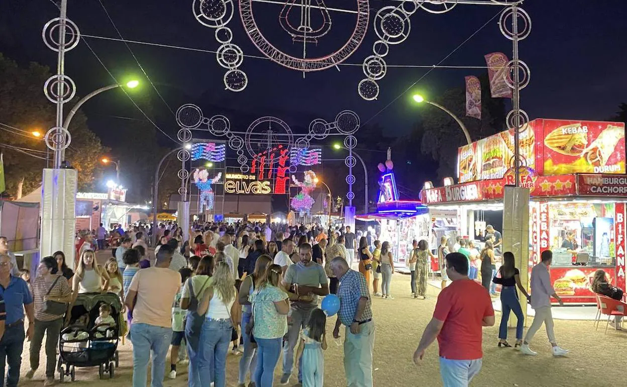 Numeroso público el domingo en la Feria de Elvas. 