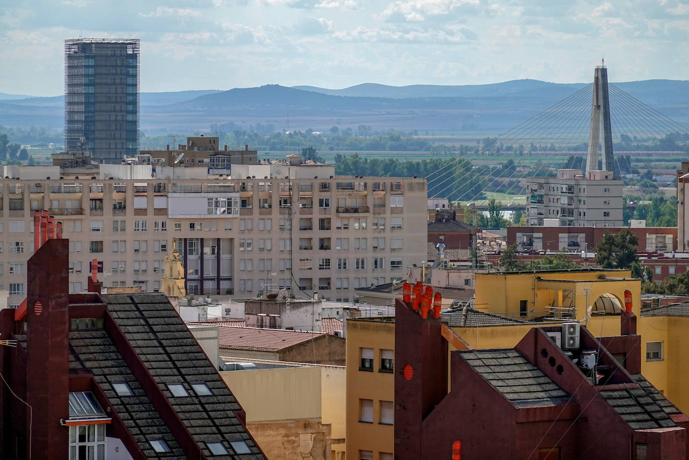 Fotos: La torre de la Catedral de Badajoz se podrá visitar a inicios del próximo año