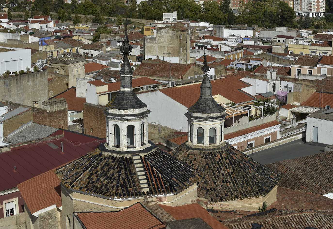 Fotos: La torre de la Catedral de Badajoz se podrá visitar a inicios del próximo año